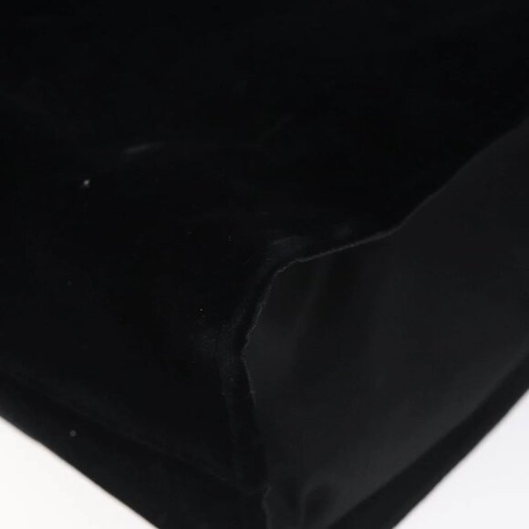 PRADA Hand Bag Velor Black - Picture 8 of 14